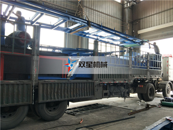 廢鐵破碎機生產線1400型發往廣東韶關