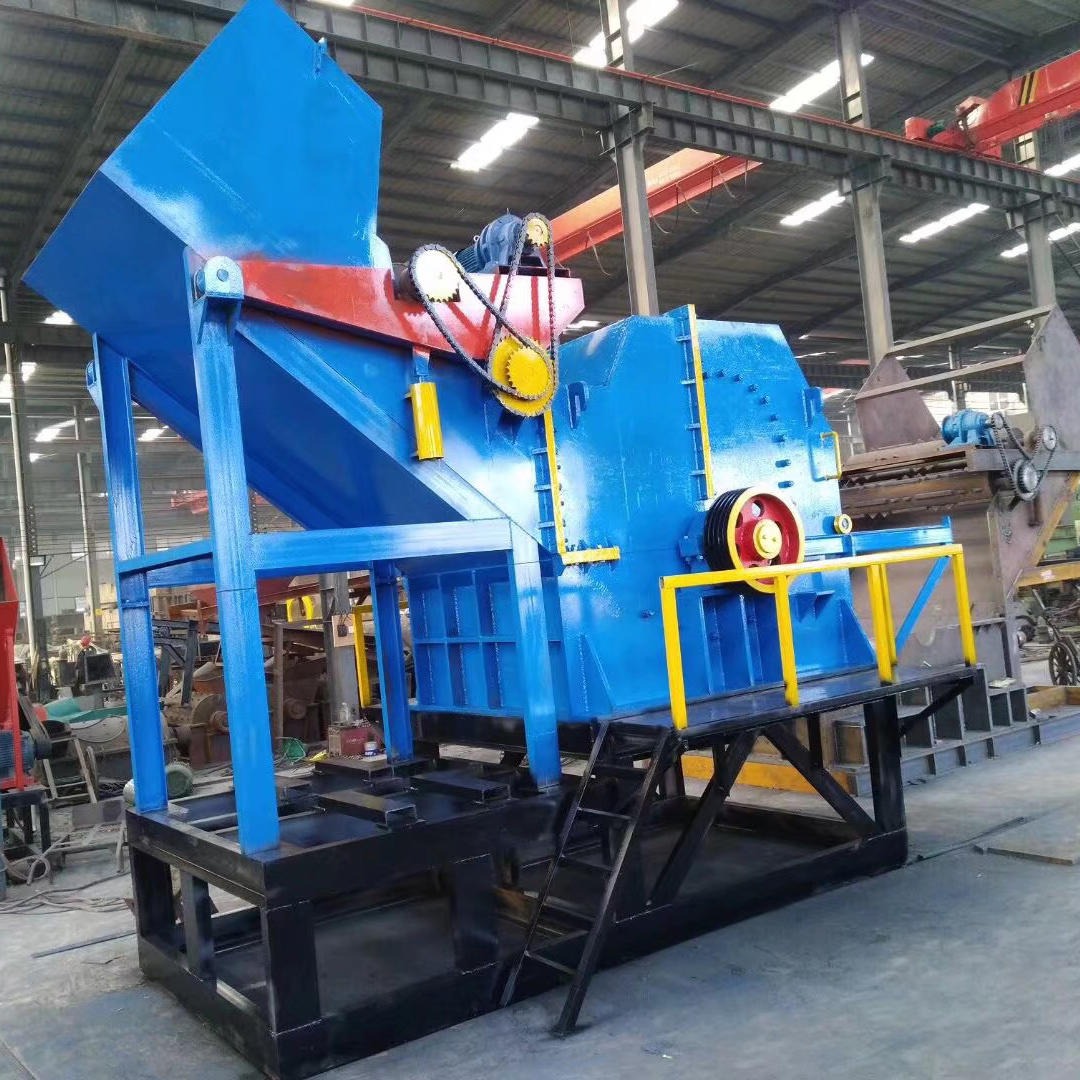 廢鋼破碎機成品粒度均勻為回收行業做貢獻