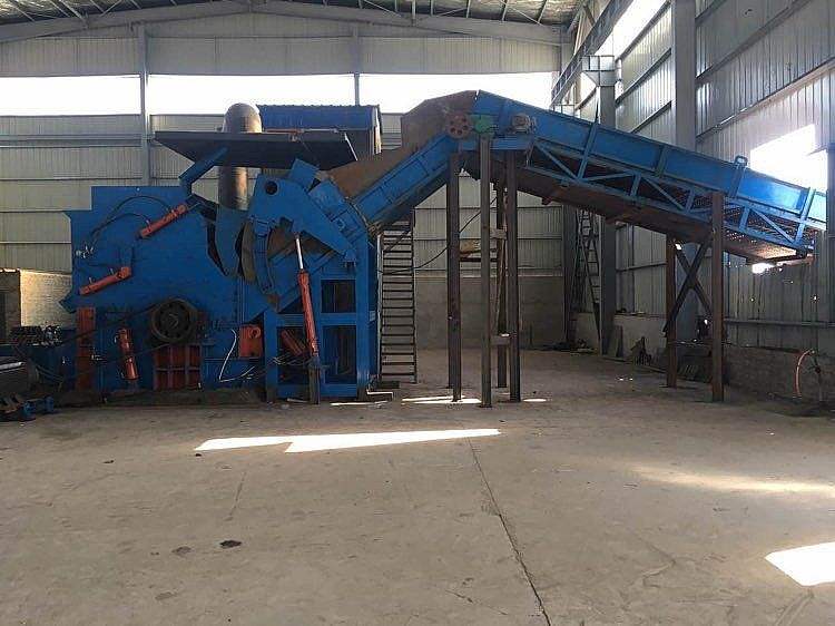 廢鋼破碎生產線